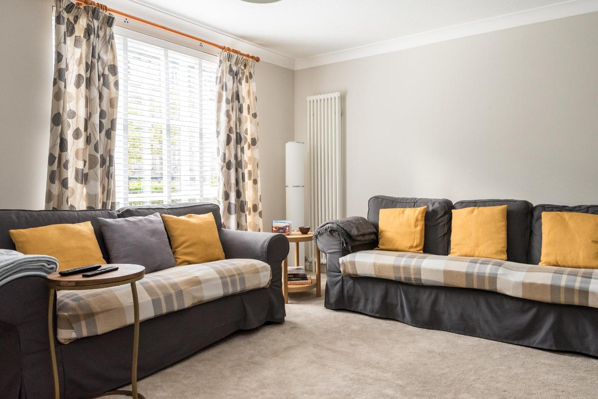 Roseburn Apartment, Edinburgh - 2 Bedrooms, Free Parking Luaran gambar