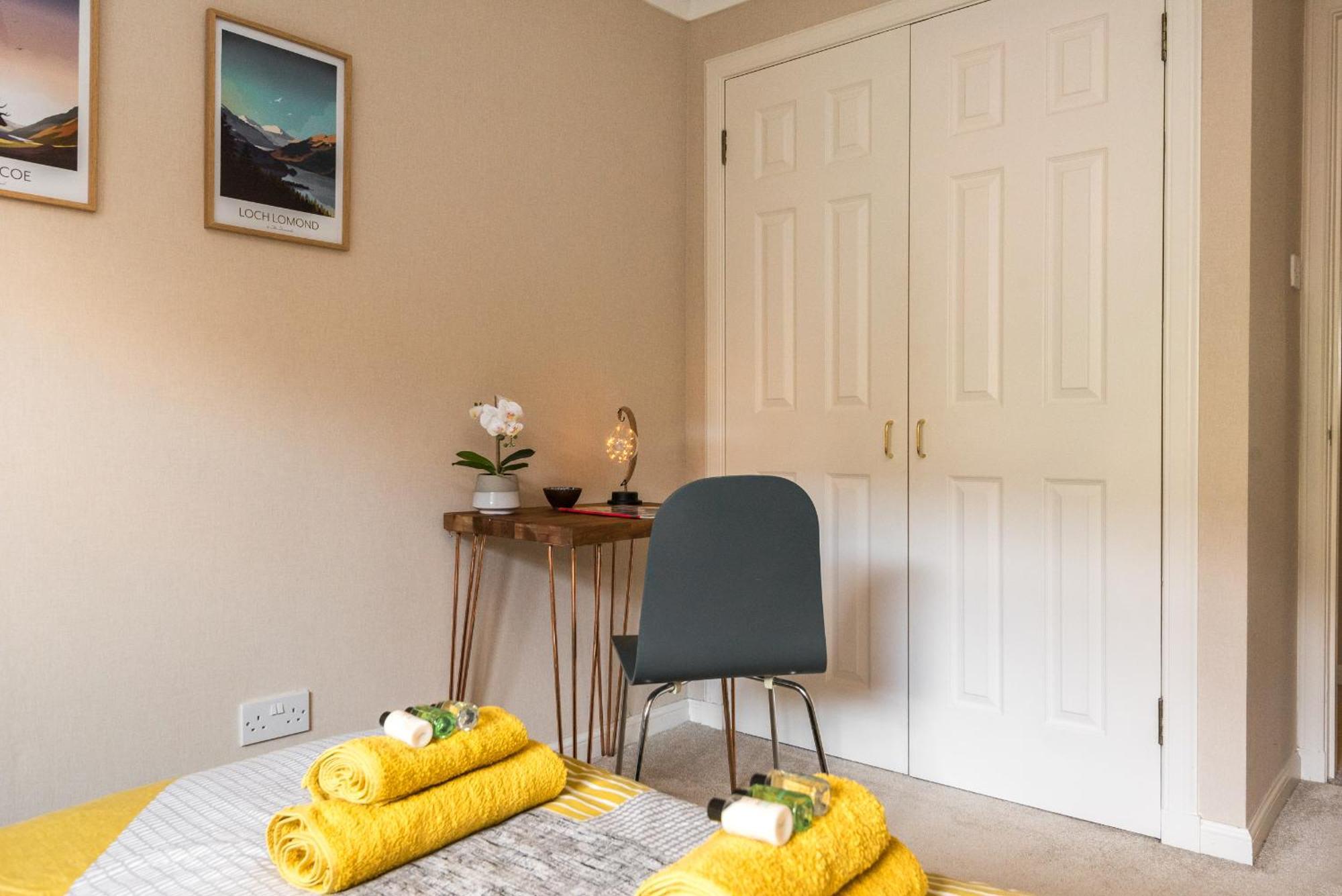 Roseburn Apartment, Edinburgh - 2 Bedrooms, Free Parking Luaran gambar